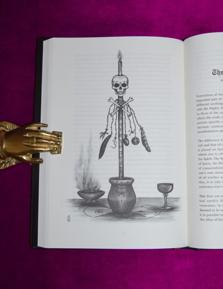 LIBER FALXIFER I: The Book of the Left Handed Reaper by N.A-A.218 - 3rd Printing Limited Edition Hardcover - Image 3