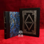 RUNEN: The Wisdom of the Runes by A.D. Mercer - Deluxe PROTOTYPE DEVOTEE edition of only #1 of only 1 copies, bound in quarter leather and marbled boards in custom traycase