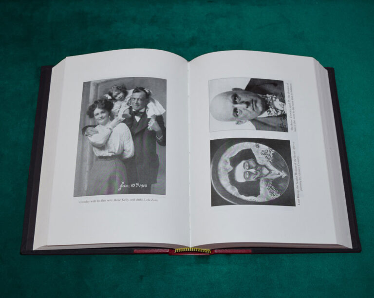THE BEAST 666: The Life of the Wickedest Man in the World by John Symonds - Quarter Bound in Leather and Black Cloth Limited Edition - Image 2