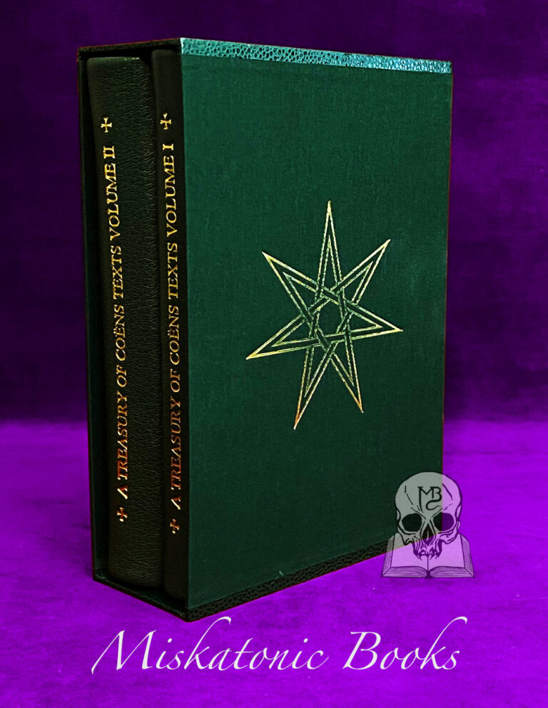 A TREASURY OF COËN TEXTS  IN TWO VOLUMES - DELUXE Limited Edition Bound in Full Leather and Cloth in Custom Slipcase - Image 2