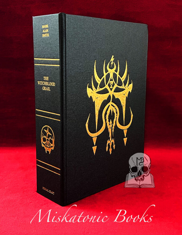 THE WITCHBLOOD GRAIL: The Second Volume in the Trilogy, The Way of Sacrifice by Mark Alan Smith - Signed and Sigilized Deluxe Albedo Edition Bound in Leather in Custom Traycase - Image 2