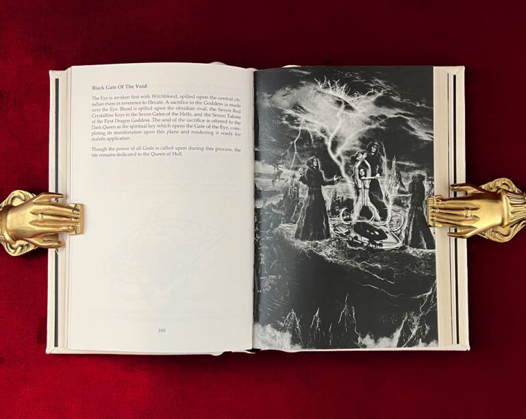 THE WITCHBLOOD GRAIL: The Second Volume in the Trilogy, The Way of Sacrifice by Mark Alan Smith - Signed and Sigilized Deluxe Albedo Edition Bound in Leather in Custom Traycase - Image 4