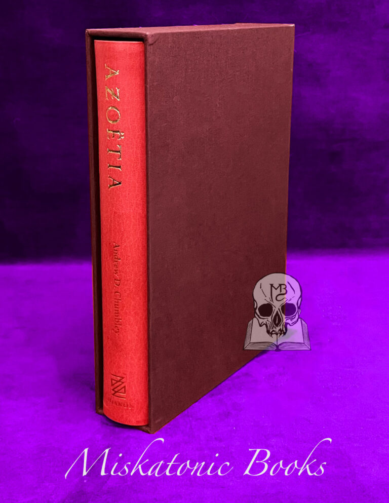 AZOETIA: A Grimoire of the Sabbatic Craft by Andrew D. Chumbley 3rd edition (Deluxe Limited Edition, Half Bound in Crimson Goat in Custom Slipcase) - Image 2