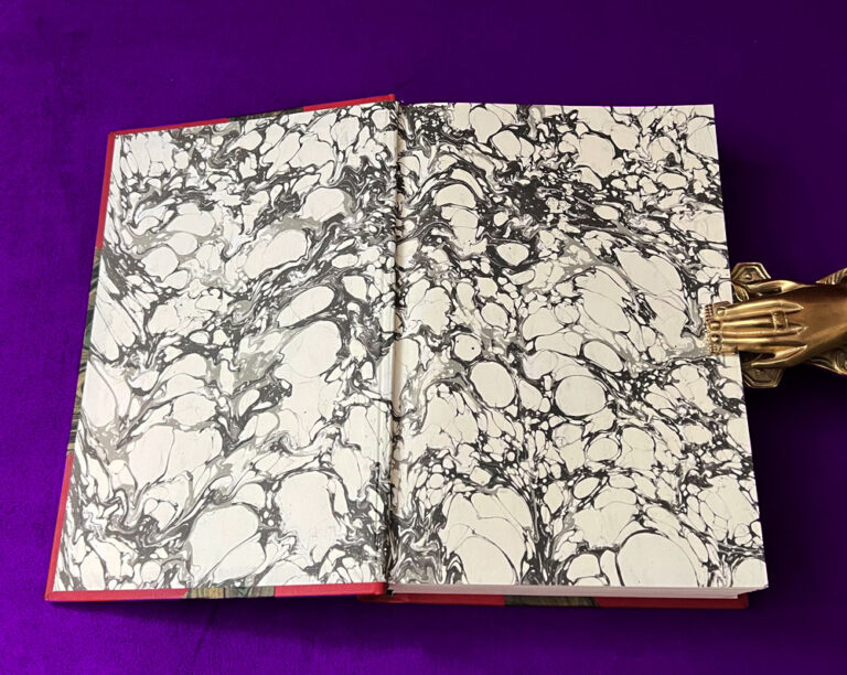 AZOETIA: A Grimoire of the Sabbatic Craft by Andrew D. Chumbley 3rd edition (Deluxe Limited Edition, Half Bound in Crimson Goat in Custom Slipcase) - Image 3