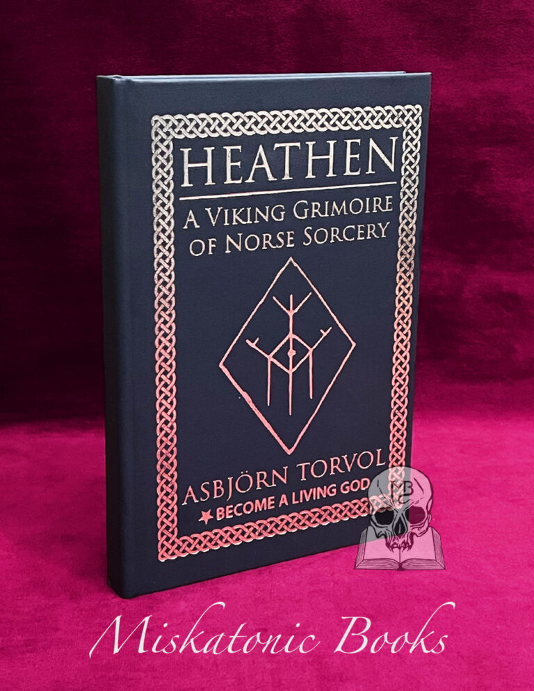 HEATHEN: A Viking Grimoire of Norse Sorcery by Asbjörn Torvol - Hardcover Edition
