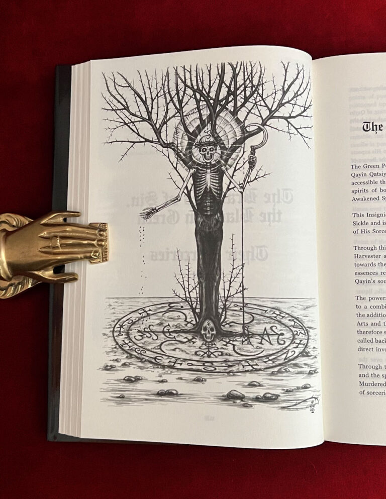 LIBER FALXIFER II The book of Anamlaqayin by N.A-A.218 - Limited Edition Hardcover - Image 2