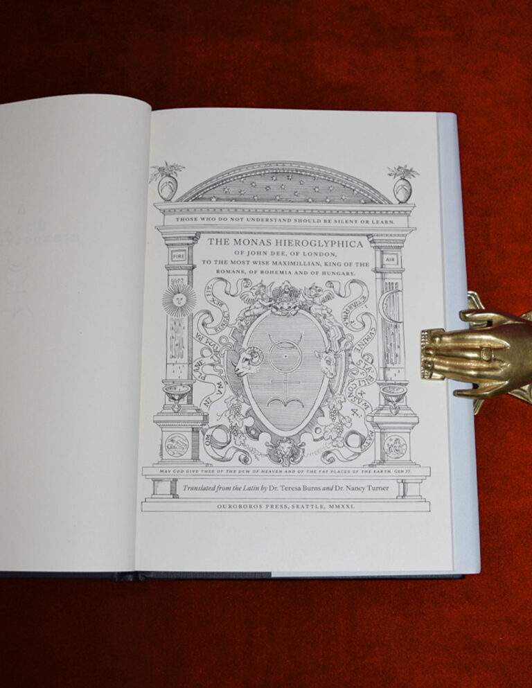MONAS HIEROGLYPHICA by John Dee - Limited Edition Hardcover - Image 2