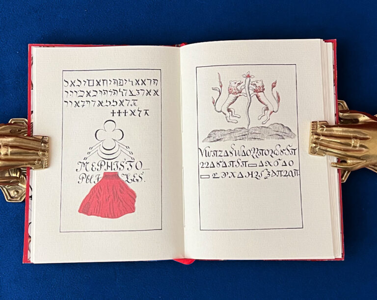 PRAXIS MAGICA FAUSTIANA by Anonymous (attributed Dr. Johann Faust) Limited Edition Hardcover - Image 2