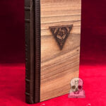 THE BLACK BOOK OF QUIMBANDA By Ophis Christos & Necrocosm (Deluxe Maioral Edition of only 77 copies Bound in Walnut Wood and Leather) This is #1 of 77!