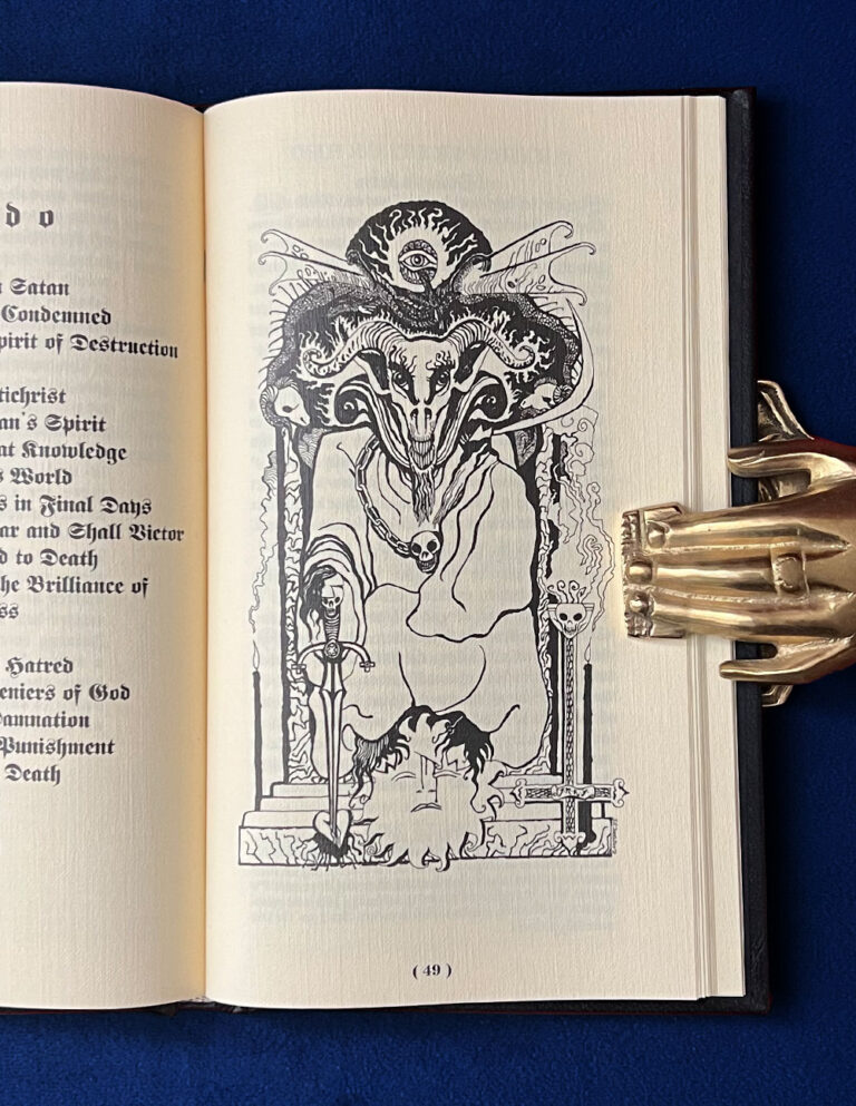 THE CATECHISM OF LUCIFER by Johannes Nefastos - Limited Edition Hardcover - Image 3
