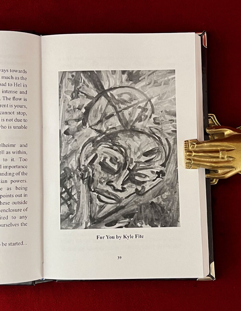 QLIPHOTH: The Scarlet Queen (Opus X) with multiple authors - Limited Edition Hardcover with Altar Cloth - Image 2
