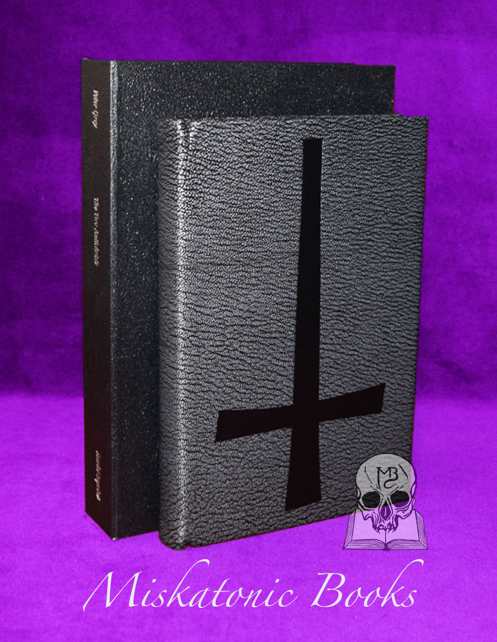 THE TWO ANTICHRISTS by Peter Grey - Deluxe Leather Bound Fine Edition in Custom Traycase (Abaddon Edition)