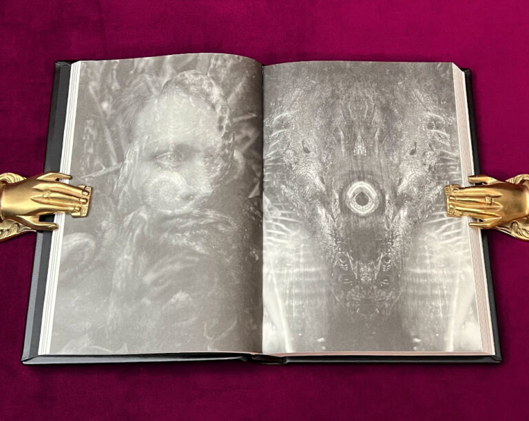 CODEX HOMUNCULI by Joseph Uccello (Deluxe Bound in Black Goat with Red Skiver) - Image 2