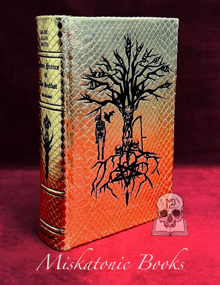 CROWN PRINCE OF THE SABBAT: Ars Diaboli by Mark Alan Smith (Deluxe Signed, Inscribed and Sigilised Bound in Python in Custom Traycase) - Image 3
