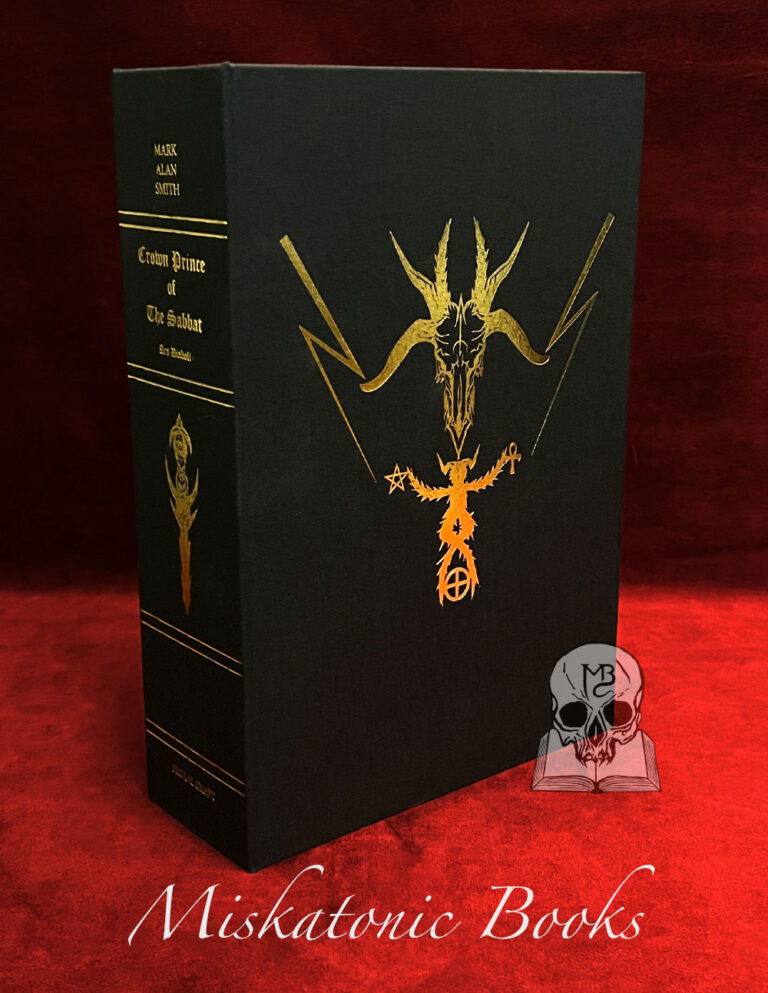 CROWN PRINCE OF THE SABBAT: Ars Diaboli by Mark Alan Smith (Deluxe Signed, Inscribed and Sigilised Bound in Python in Custom Traycase) - Image 4