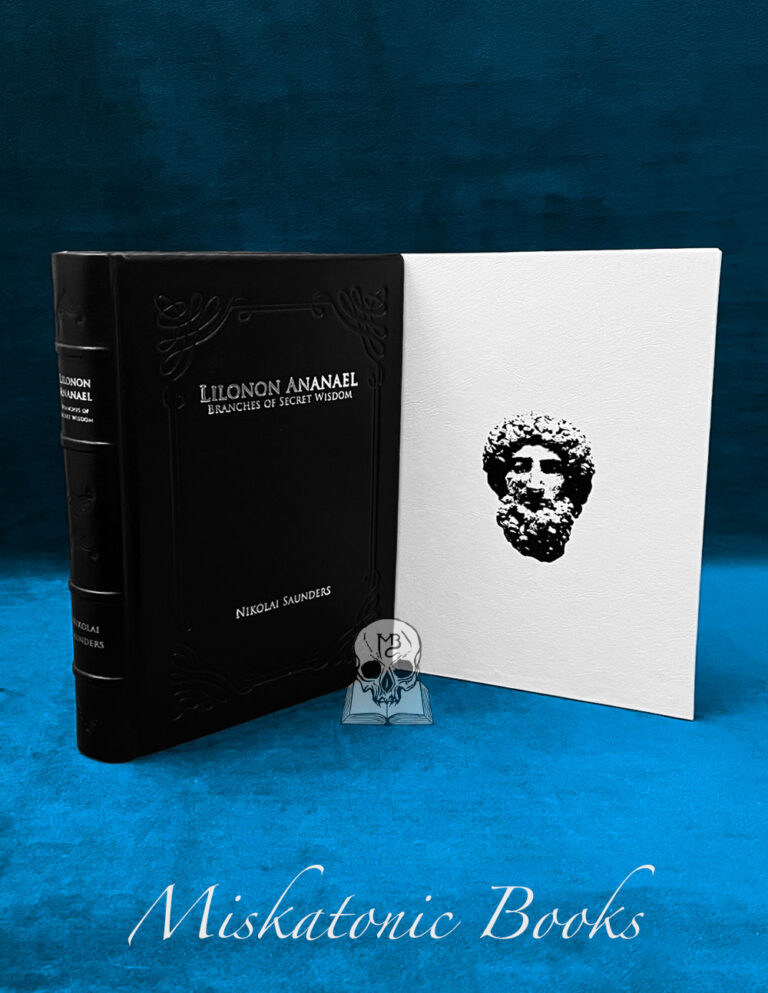 LILONON ANANAEL: Branches of Secret Wisdom by Nikolai Saunders (Deluxe Leather bound Limited Edition with Brass Sigil Coin) - Image 2