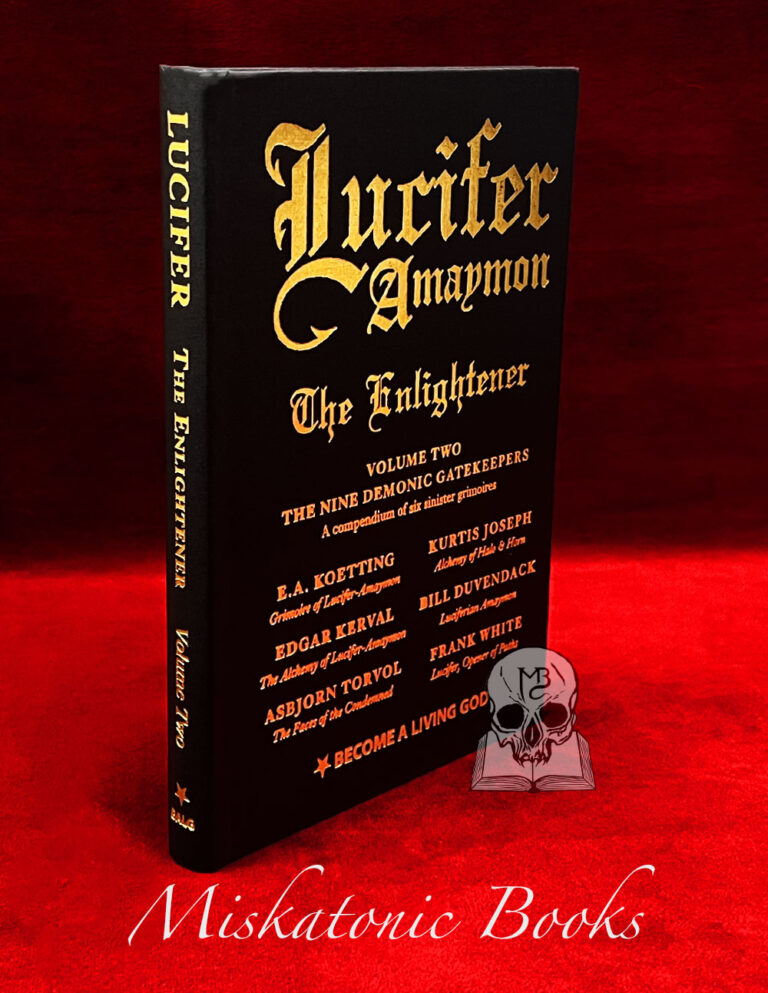 LUCIFER-AMAYMON: The Enlightener with E.A. Koetting, Edgar Kerval, Bill Duvendack, and more - Hardcover Edition