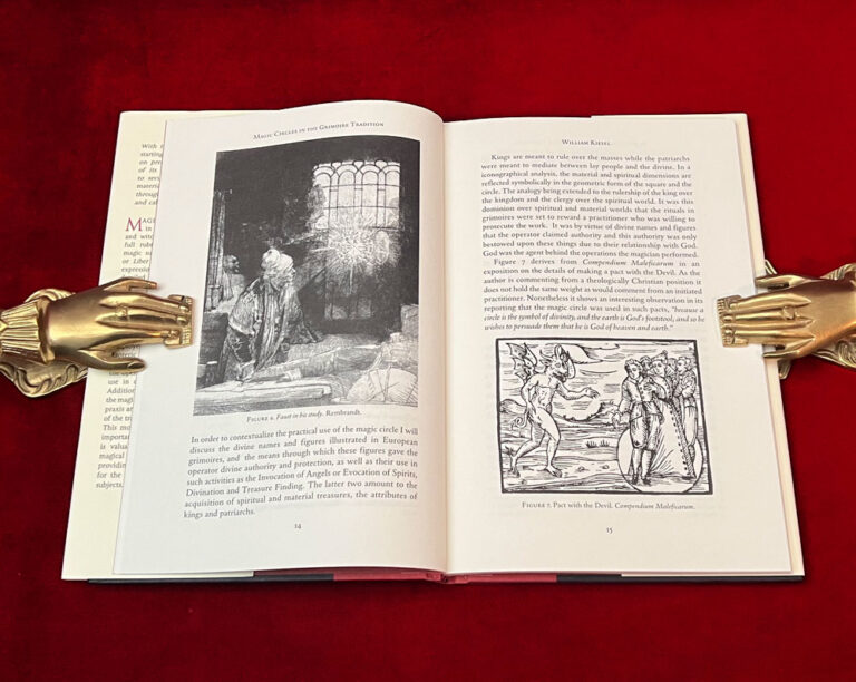 MAGIC CIRCLES IN THE GRIMOIRE TRADITION by William Kiesel (Limited Edition Hardcover) - Image 2