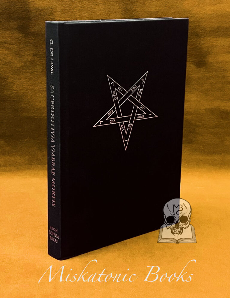 Sacerdotium Umbrae Mortis by Gilles De Laval - Hardcover Edition (Preorder)