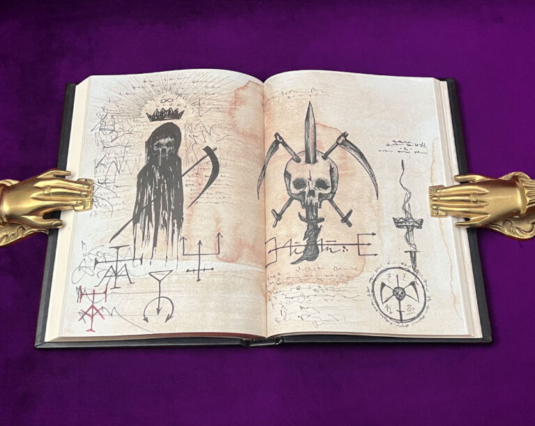 SATVRNVS LVCIFER CODEX by David Mllr - Deluxe Leather Bound Limited Edition Hardcover - Image 3