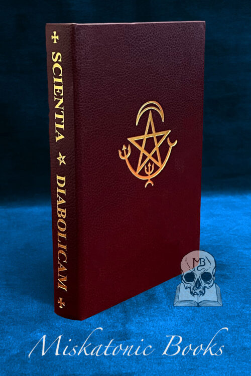 SCIENTIA DIABOLICAM by Humberto Maggi - Deluxe Limited Edition Hardcover Bound in Full Burgundy Goatskin