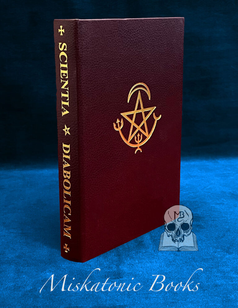 SCIENTIA DIABOLICAM by Humberto Maggi - Deluxe Limited Edition Hardcover Bound in Full Burgundy Goatskin