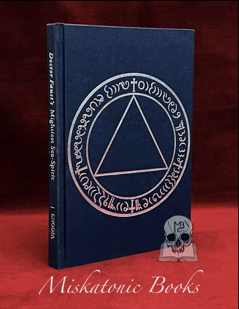 Doctor Faust's Mightiest Sea-Spirit, Translated by Nicolás Álvarez Ortiz - Limited Edition Hardcover