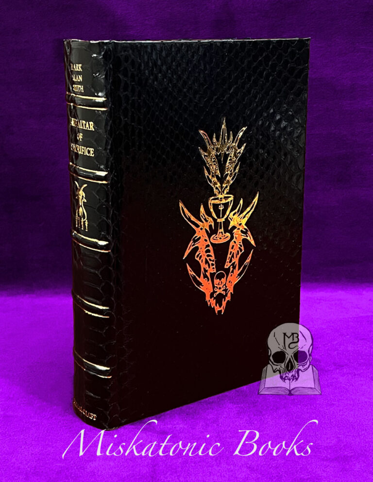 THE ALTAR OF SACRIFICE by Mark Alan Smith (Deluxe Signed and Sigilised Bound in Python in Custom Traycase) - Image 3
