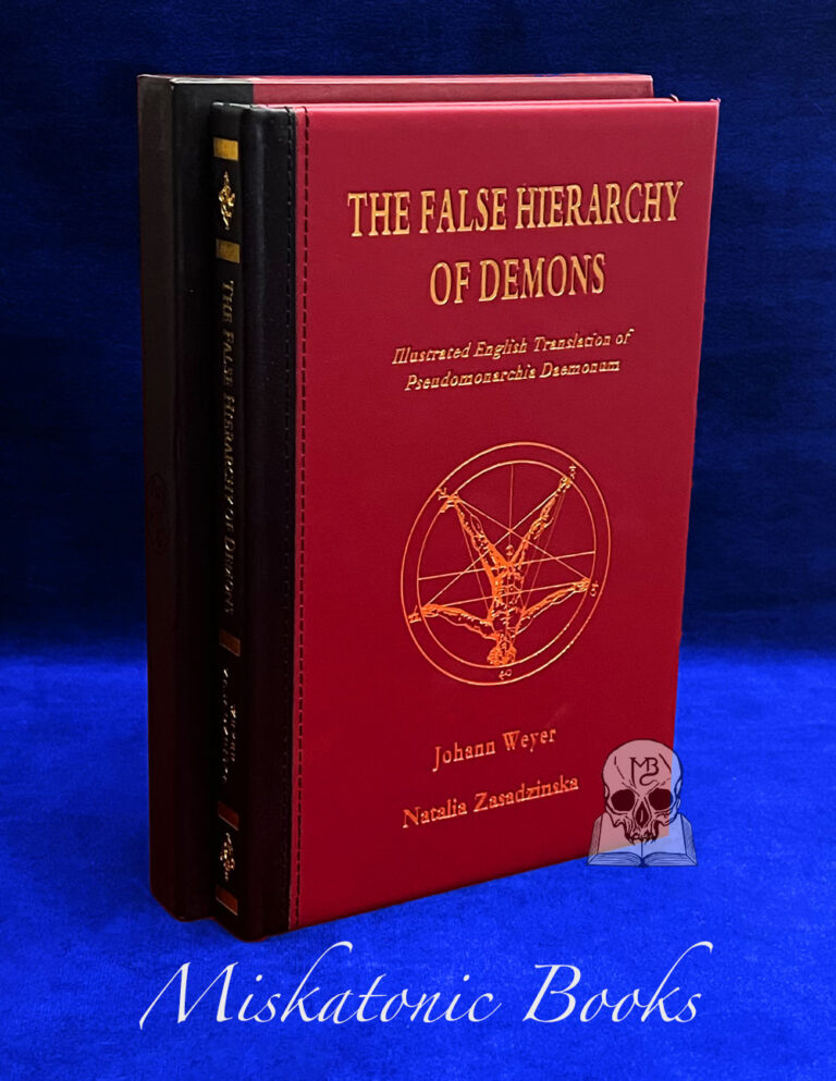 THE FALSE HIERARCHY OF DEMONS by Johann Weyer - Hardcover Edition in Custom Slipcase