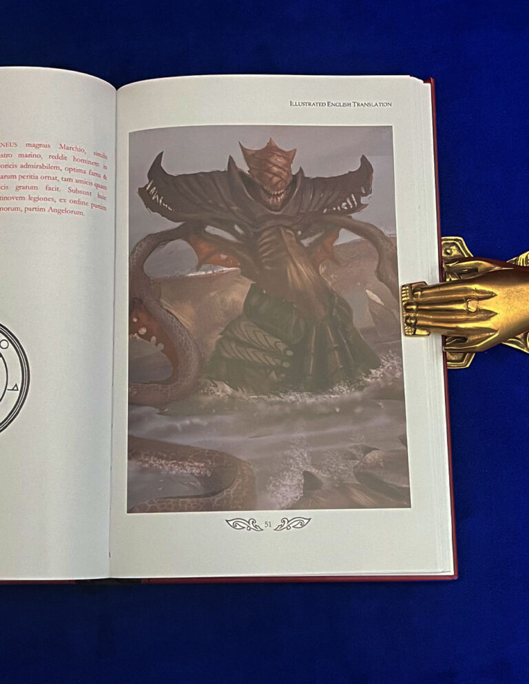 THE FALSE HIERARCHY OF DEMONS by Johann Weyer - Hardcover Edition in Custom Slipcase - Image 3