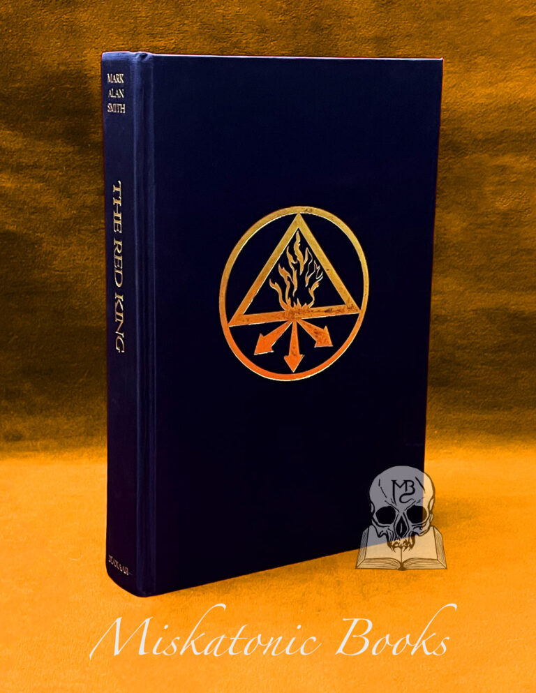 THE RED KING by Mark Alan Smith (Limited Edition Hardcover Bound in Blue Silk)