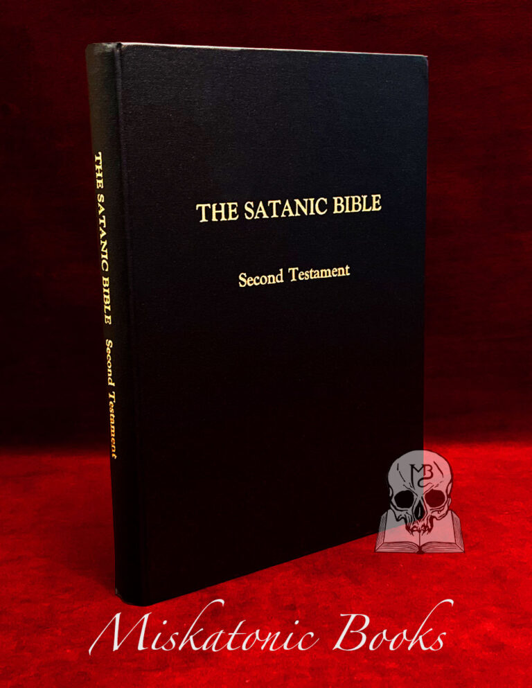 THE SATANIC BIBLE: Second Testament by Troy Weston - Oversized Hardcover Edition