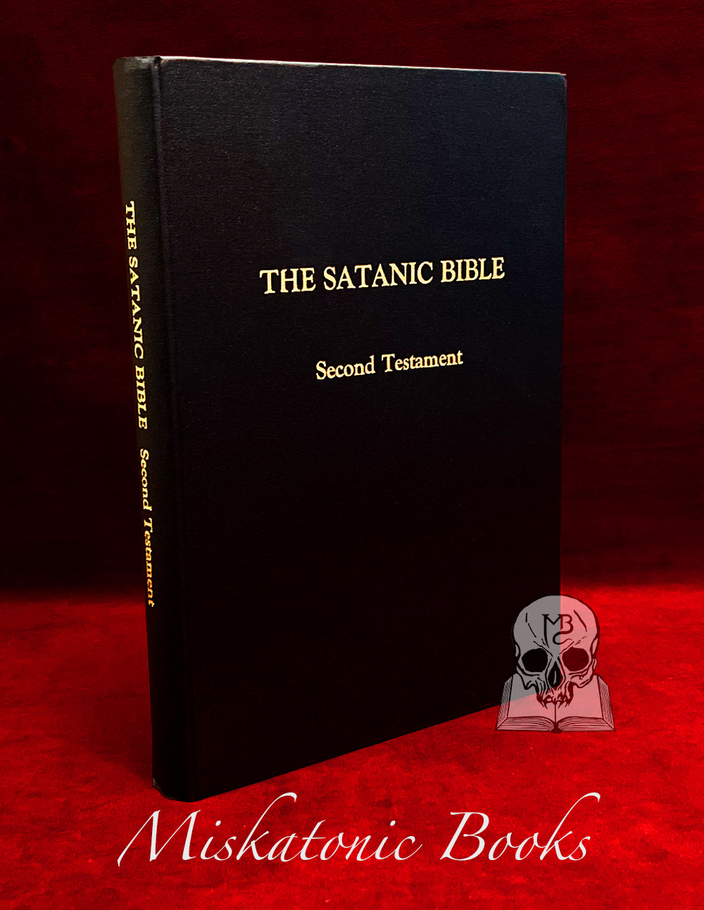 THE SATANIC BIBLE: Second Testament by Troy Weston - Oversized Hardcover Edition