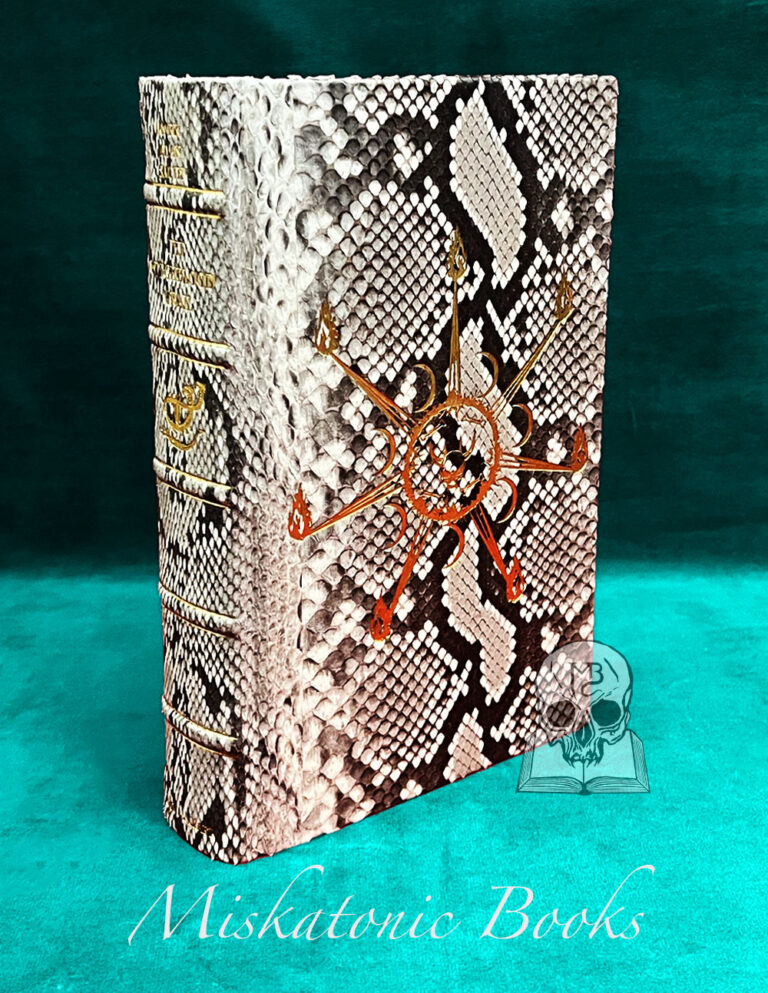 THE WITCHBLOOD GRAIL: The Second Volume in the Trilogy, The Way of Sacrifice by Mark Alan Smith (Signed, Inscribed and Sigilised, Bound in White Python, Consecrated Deluxe Edition)  - Image 3