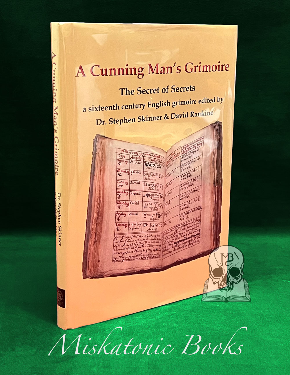 A Cunning Man's Grimoire by Dr Stephen Skinner & David Rankine - Hardcover