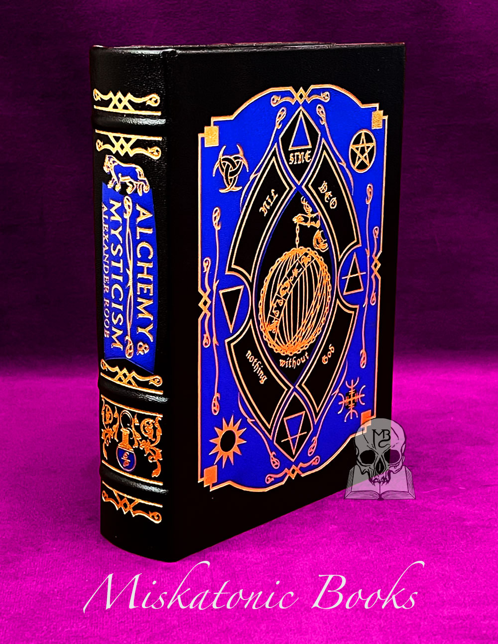 ALCHEMY & MYSTICISM by Alexander Roob - Deluxe Leather Bound Edition (Easton Press)