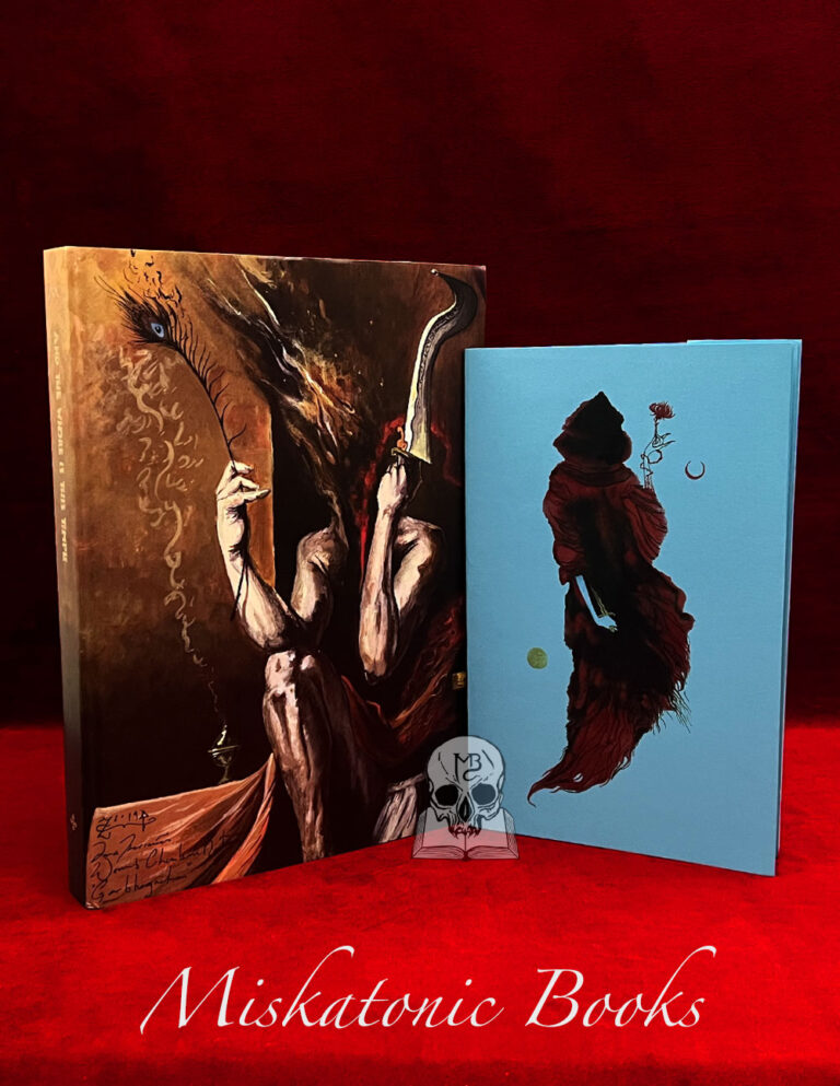THE WHORE IS THIS TEMPLE edited by Nameless, With Art and Illustrations by David Herrerias - SIGNED Limited Edition Hardcover + Bonus Chapbook