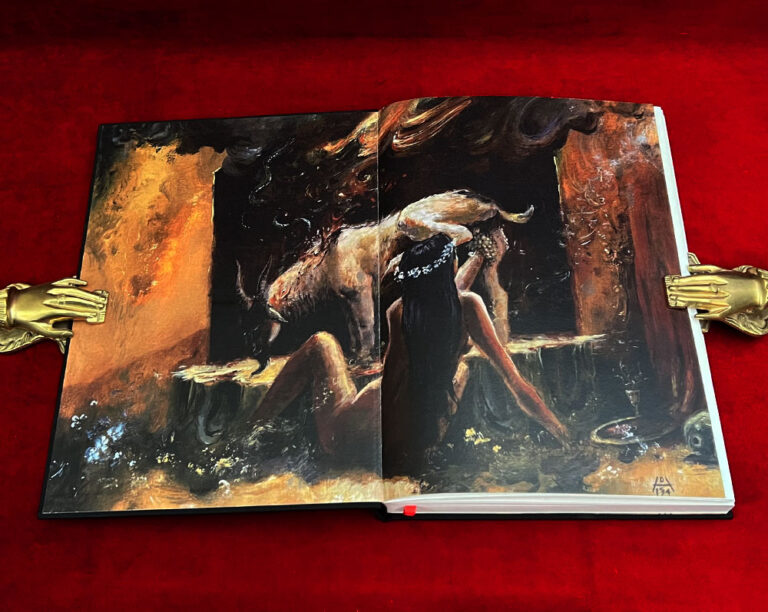 THE WHORE IS THIS TEMPLE edited by Nameless, With Art and Illustrations by David Herrerias - SIGNED Limited Edition Hardcover + Bonus Chapbook - Image 3