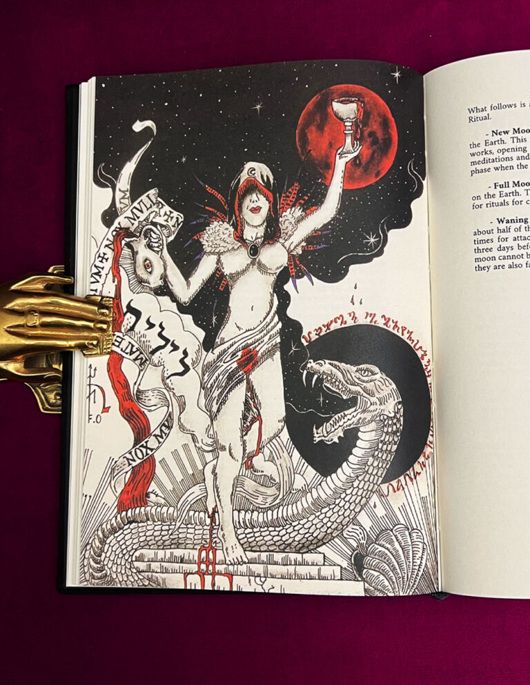 Anima Satanae: The Book of Traditional Satanism - Limited Edition Hardcover - Image 2