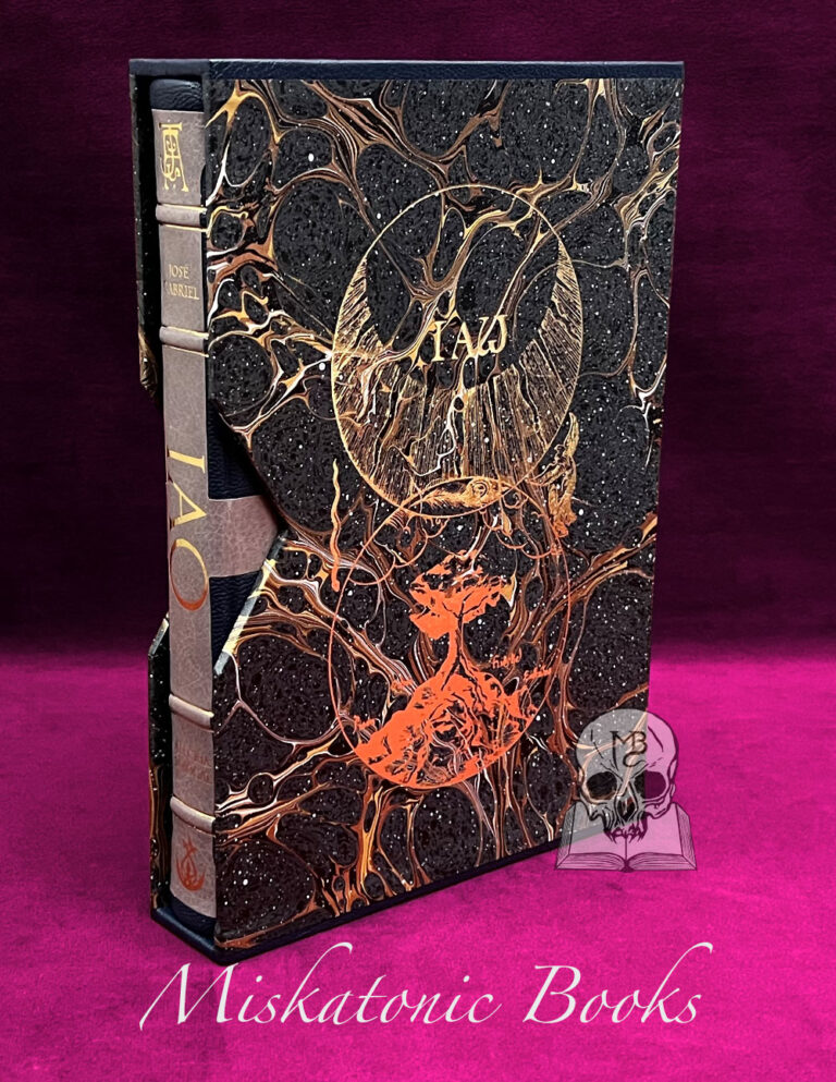 IAO: Ophite Iconography by Jose Gabriel Alegría Sabogal - Deluxe Leather Bound ARTISANAL Limited Edition in Custom Slipcase