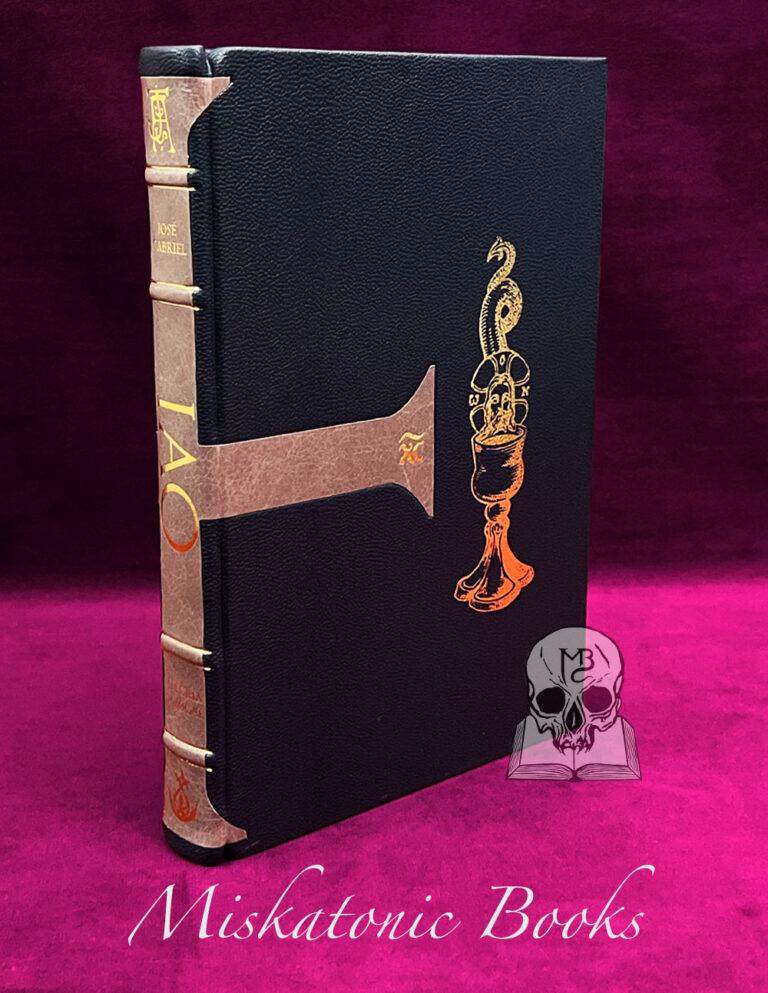 IAO: Ophite Iconography by Jose Gabriel Alegría Sabogal - Deluxe Leather Bound ARTISANAL Limited Edition in Custom Slipcase - Image 2