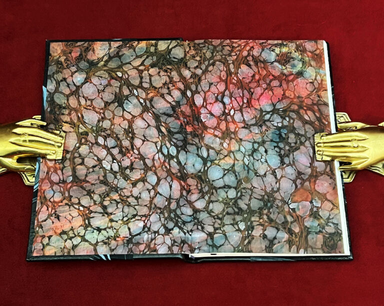 KHIAZMOS: A Book Without Pages by Andrew D. Chumbley (DELUXE Leather bound Limited Edition Hardcover in Slipcase) - Image 2