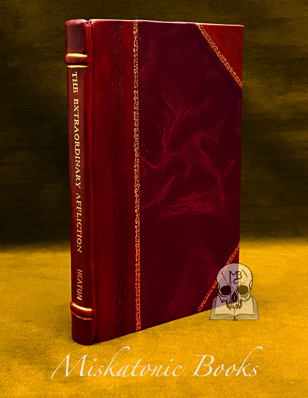 THE EXTRAORDINARY AFFLICTION... by James Heaton (Custom Leather Bound Facsimile Edition)
