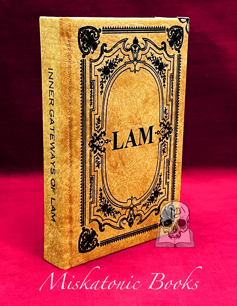 THE INNER GATEWAYS OF LAM  By André Consciência - Deluxe Leather Bound Limited Edition Hardcover with Flag