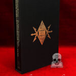 Black Mass: The Sabbatic Tradition of Shaitan & the Sexual Sorcery of the Qliphotic Dark Paths by Thomas Karlsson - DELUXE Leather Bound Limited Edition Hardcover in Custom Slipcase