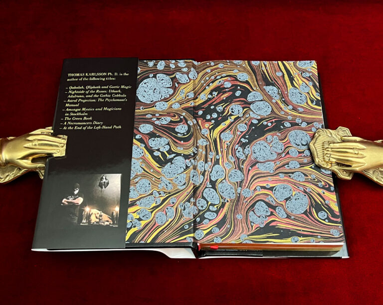 Black Mass: The Sabbatic Tradition of Shaitan & the Sexual Sorcery of the Qliphotic Dark Paths by Thomas Karlsson - DELUXE Leather Bound Limited Edition Hardcover in Custom Slipcase - Image 4