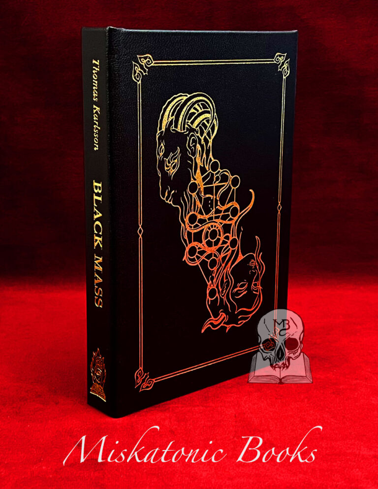 Black Mass: The Sabbatic Tradition of Shaitan & the Sexual Sorcery of the Qliphotic Dark Paths by Thomas Karlsson - DELUXE Leather Bound Limited Edition Hardcover in Custom Slipcase - Image 3