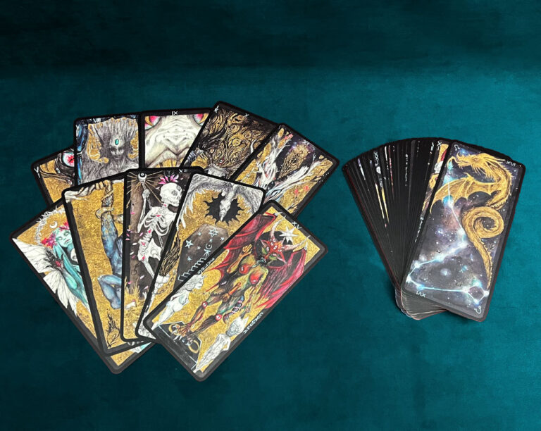 THE SERPENT IKONS by Helena van El - SIGNED Limited Edition Hardcover Edition with Oversized Tarot Deck - Image 2
