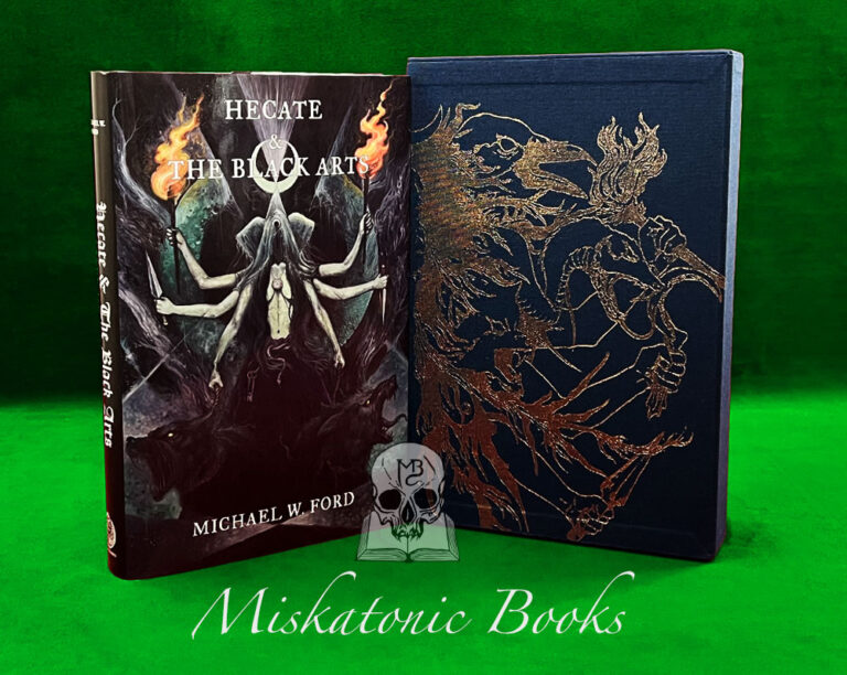 HECATE & THE BLACK ARTS: Liber Necromantia by Michael W. Ford (Deluxe Bound in Goat with Custom Slipcase Limited Edition Hardcover) - Image 2