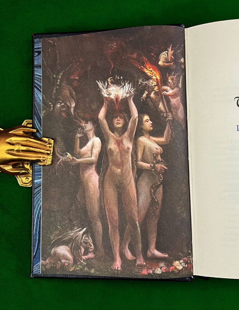 HECATE & THE BLACK ARTS: Liber Necromantia by Michael W. Ford (Deluxe Bound in Goat with Custom Slipcase Limited Edition Hardcover) - Image 4